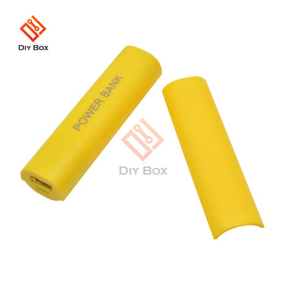 Portable Mobile USB Power Bank Charger Pack Box Battery Case For 1 x 18650 DIY Without Battery Candy Color DC 5V
