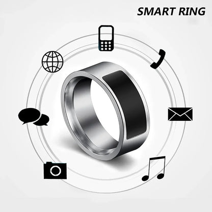 Fashion NFC Ring Magic Wear Chip NFC Smart Ring Wearable for Android Mobile Device Smart Jewelry Couple Stainless Steel Ring