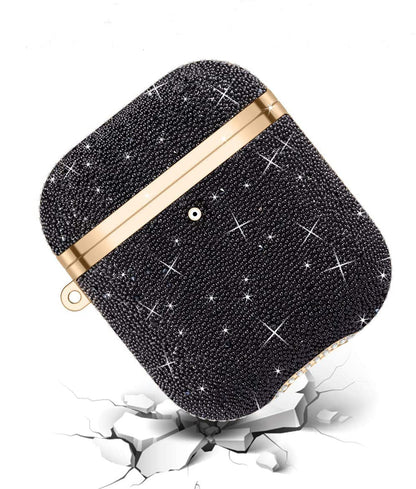 Soft Electroplating Fashion Star Diamond Earphone Sleeve
