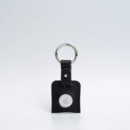 Leather AirTag Keychain Holder