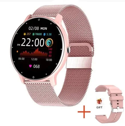 2023  Smart Watch Men Full Touch Screen Sport Fitness Watch IP67 Waterproof Bluetooth For Android Ios Smartwatch Men+Box