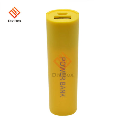 Portable Mobile USB Power Bank Charger Pack Box Battery Case For 1 x 18650 DIY Without Battery Candy Color DC 5V