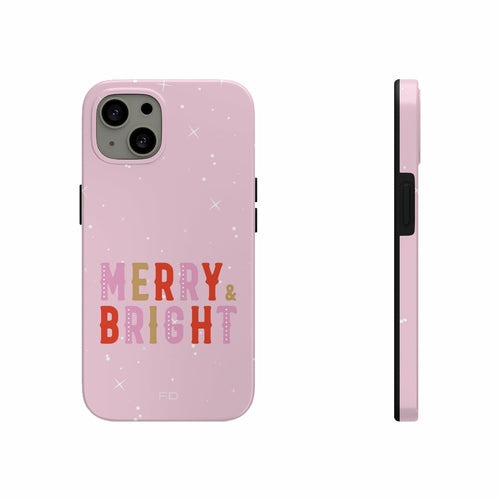 Merry & Bright Tough iPhone Case with Wireless Charging