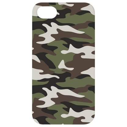 Camouflage UV Color Printed Wooden Phone Case by OTTO CASE