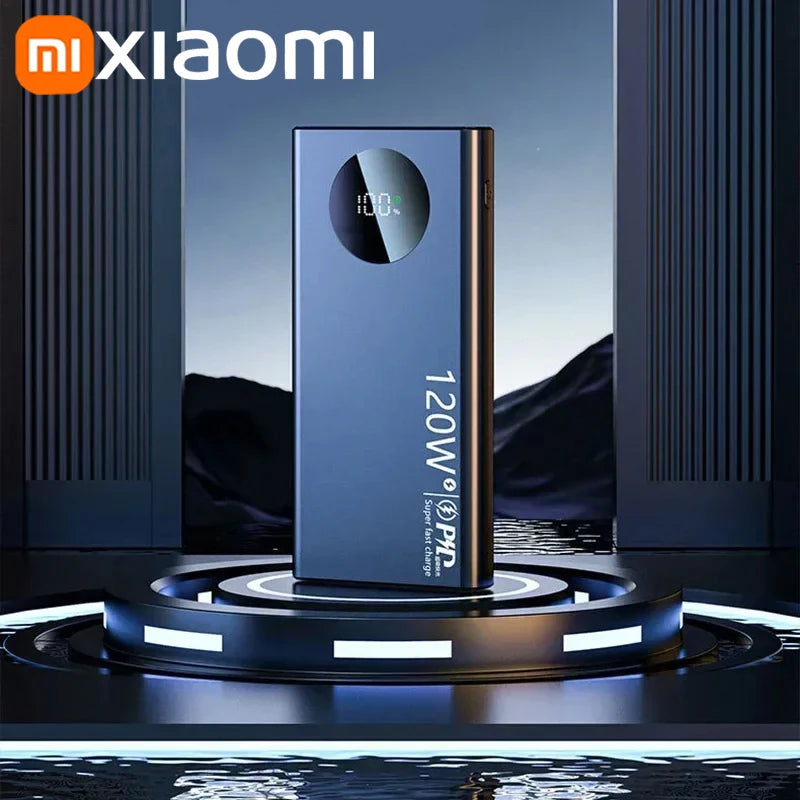 Xiaomi 50000mAh Power Bank 120W Fast Charging High-Capacity Portable Battery Charger Moblie Powerbank For iPhone Samsung Huawei