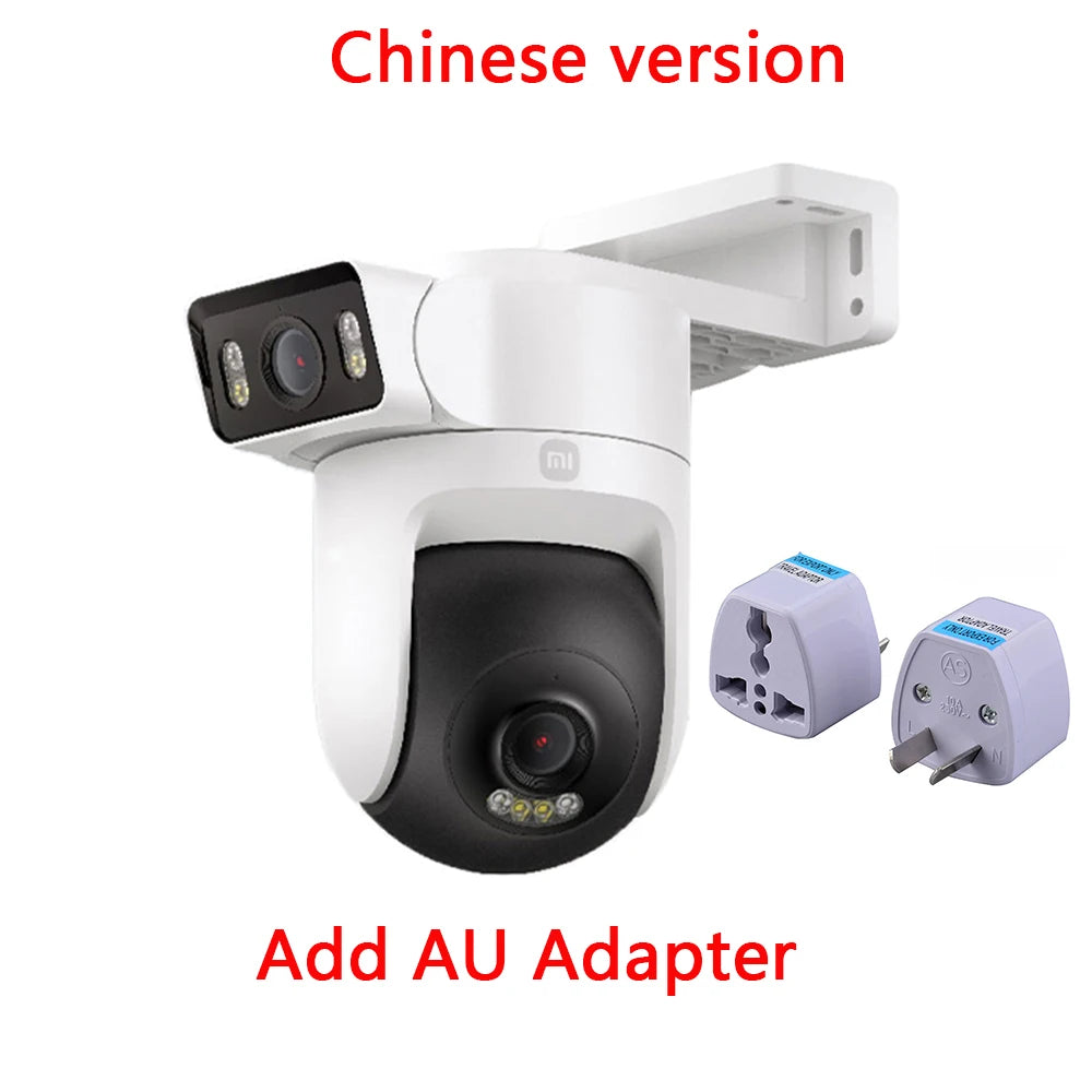 Xiaomi CW500 Dual-Camera Outdoor CCTV – AI Detection, Full-Color Night Vision, IP66 Waterproof