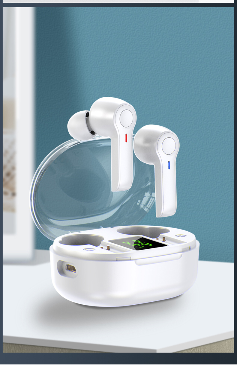 LED Display Wireless Earbuds TWS Bluetooth 5.0 Earphones