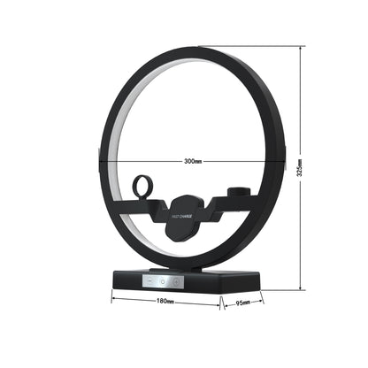 Angel Wing Fast Wireless Charging Dock with Power Adapter