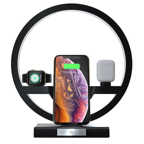 Angel Wing Fast Wireless Charging Dock with Power Adapter