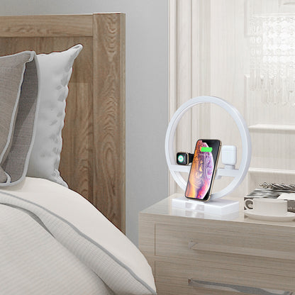 Angel Wing Fast Wireless Charging Dock with Power Adapter
