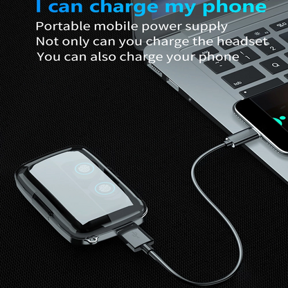 Large Capacity Wireless Sports Bluetooth TWS Earbuds