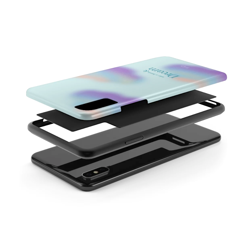 Take a Break and Dream iPhone Tough Case with Wireless Charging Support