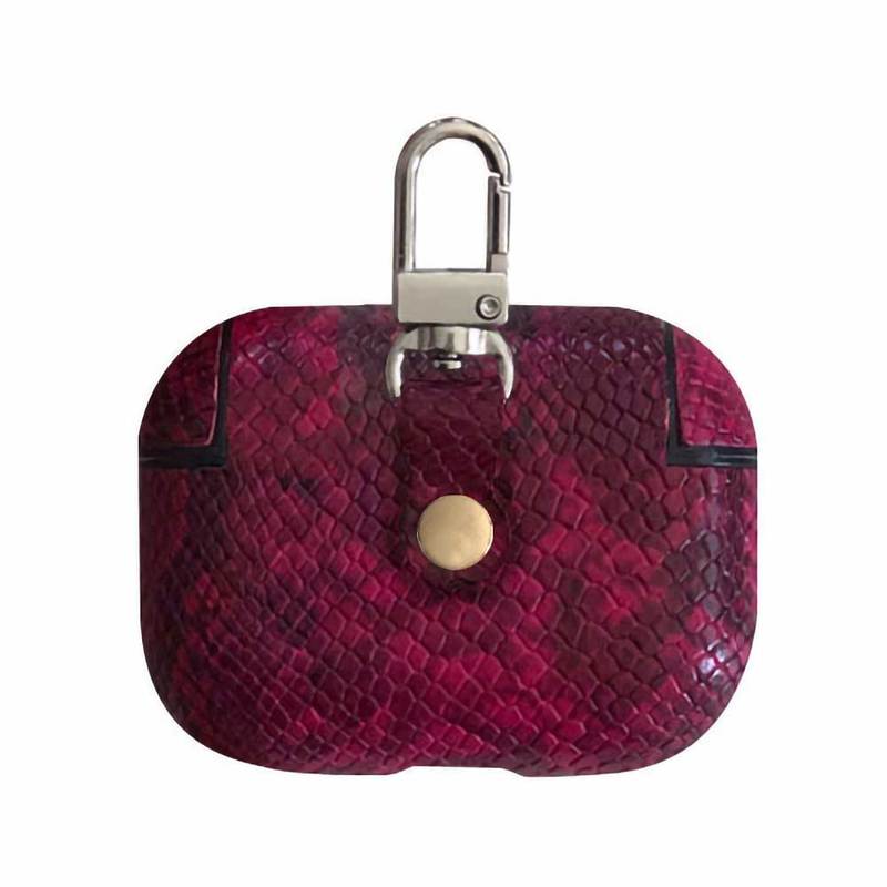 Stylish and Durable Elegant Vegan Leather AirPods Pro Cover