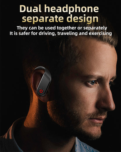 LED Display Wireless Headphones TWS Stereo Earbuds