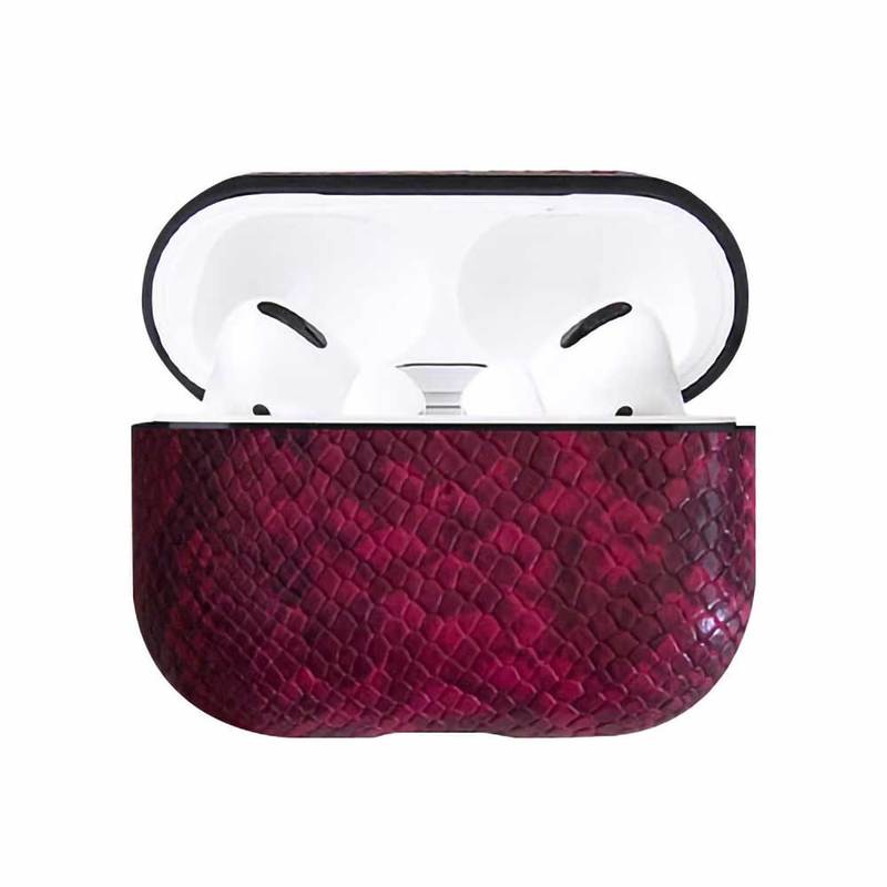 Stylish and Durable Elegant Vegan Leather AirPods Pro Cover