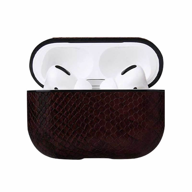 Stylish and Durable Elegant Vegan Leather AirPods Pro Cover