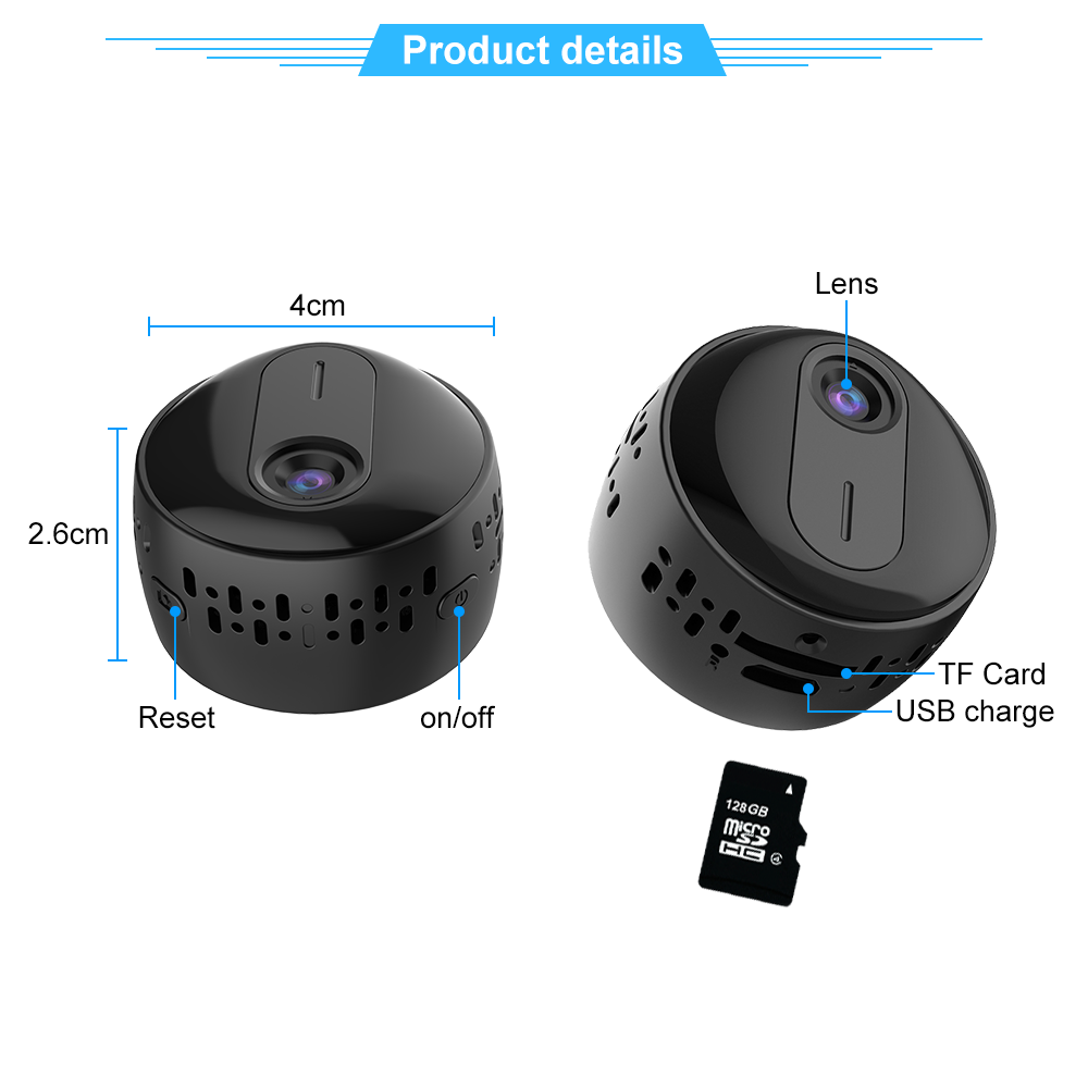 Mini HD Wifi Smart Camera