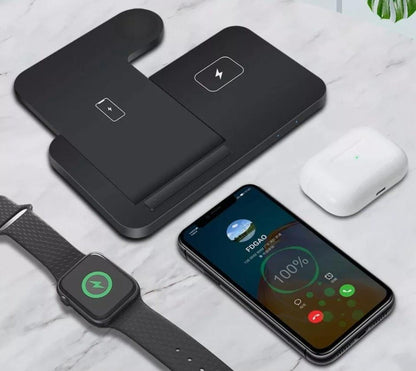 Ninja Dragons 3 in 1 Foldable Wireless Charging Station