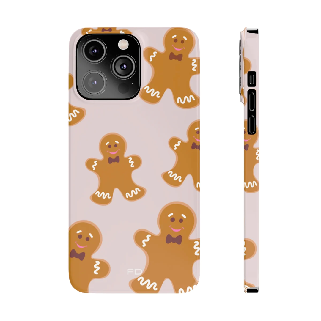 Gingerbread Cookie Slim iPhone 14 Case