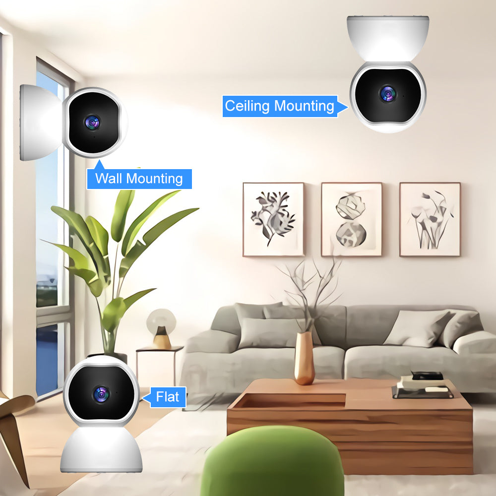 1080P Wireless Indoor Security Camera with Night Vision