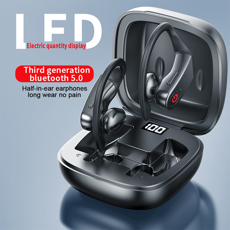 LED Display Wireless Headphones TWS Stereo Earbuds