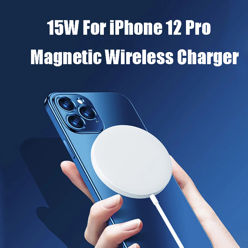 Magnetic Qi Wireless Charger for iPhone 12 Magsafe Huawei Samsung