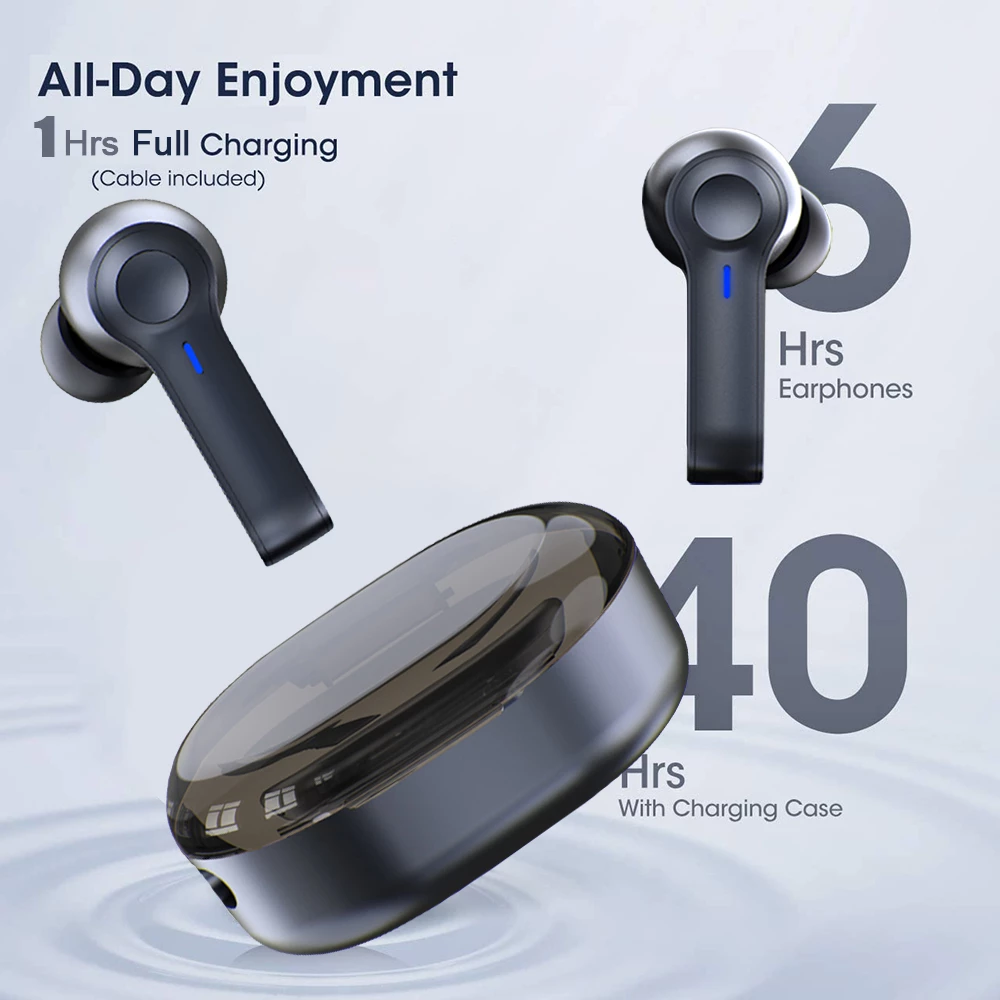 LED Display Wireless Earbuds TWS Bluetooth 5.0 Earphones