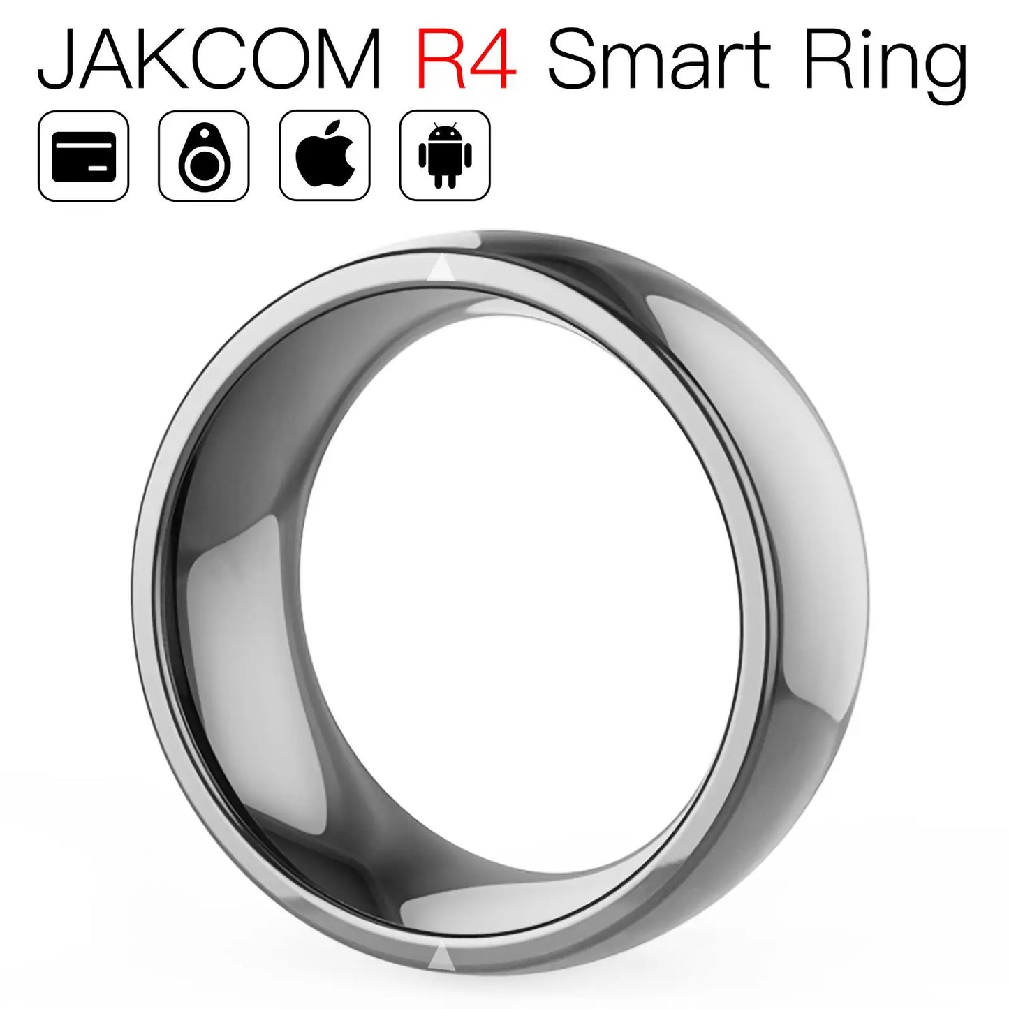 JAKCOM R4 Smart Ring 2024 Waterproof RFID Card Built-In Health Monitoring Consumer Electronics Smart Wearable Device