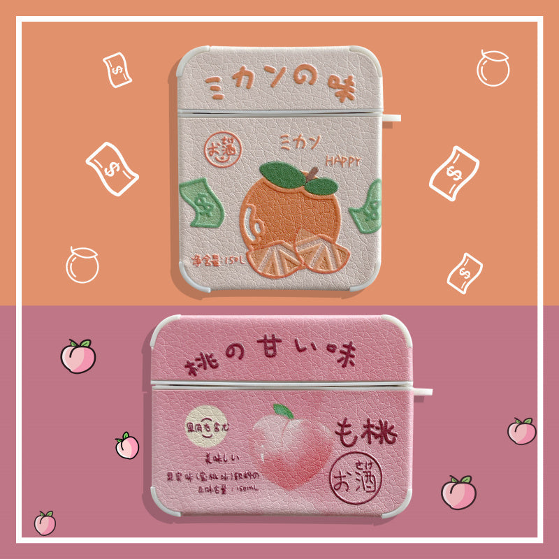 Sweet & Playful Fruit Inspired Earbuds Case