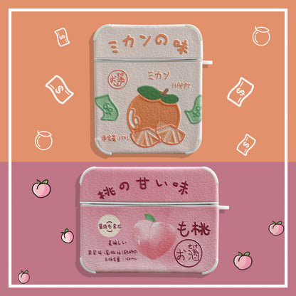 Sweet & Playful Fruit Inspired Earbuds Case