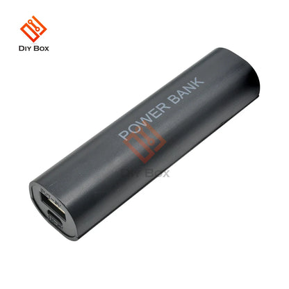 Portable Mobile USB Power Bank Charger Pack Box Battery Case For 1 x 18650 DIY Without Battery Candy Color DC 5V