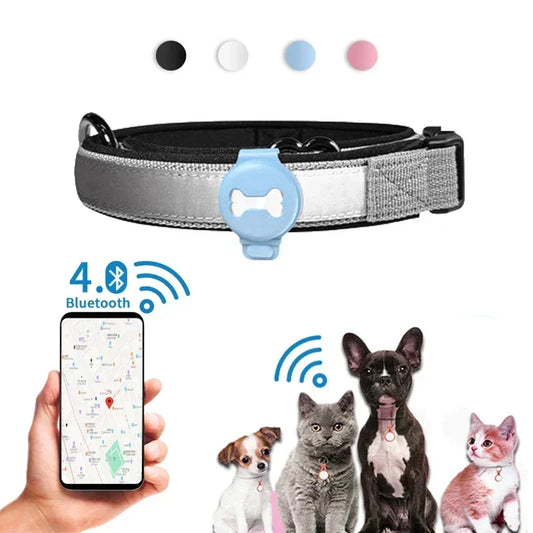 Smart Pet GPS Tracker – Bluetooth Locator for Dogs, Cats & Birds
