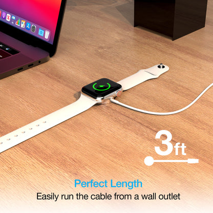 Naztech Magnetic Charging Cable for Apple Watch 3ft (15599-HYP)