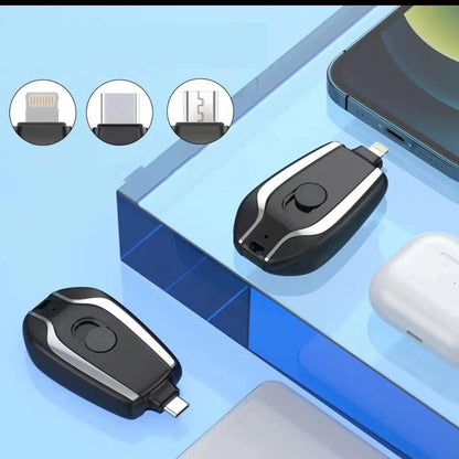 Min Pod Keychain Charger, Mini Pod Keychain Charger, Keychain Phone Charger, Portable Keychain Phone Charger