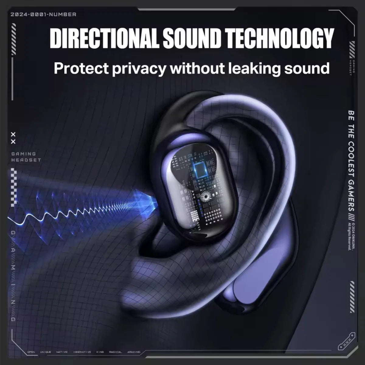 ONIKUMA T209 AI Translation Earphone