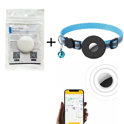 Smart Pet GPS Tracker – Bluetooth Locator for Dogs, Cats & Birds