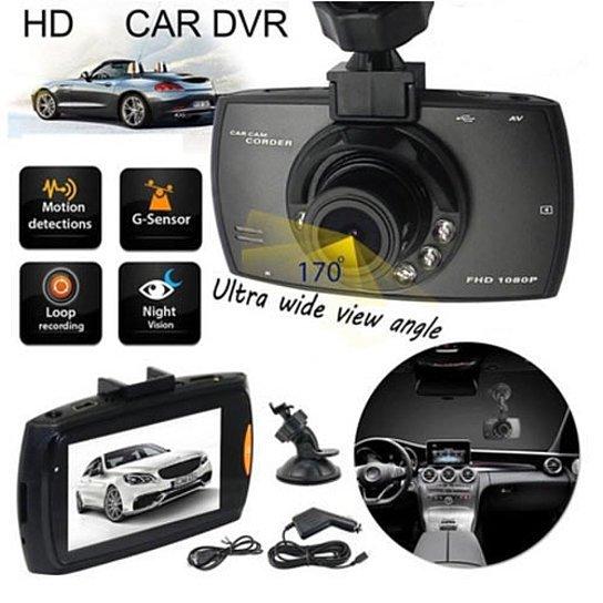 SafetyFirst 1080p HD Car Dash Cam with Night Vision and Loop Recording