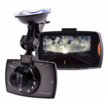 SafetyFirst 1080p HD Car Dash Cam with Night Vision and Loop Recording