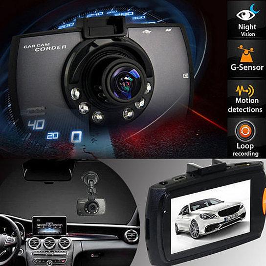 SafetyFirst 1080p HD Car Dash Cam with Night Vision and Loop Recording
