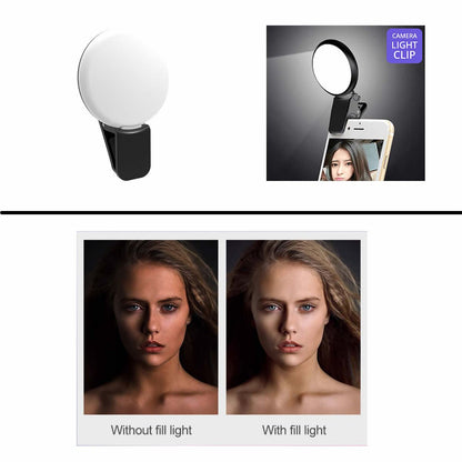 11 in 1 Smartphone Camera Lens & Selfie Kit Zoom Light Tripod & More