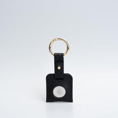 Leather AirTag Keychain Holder