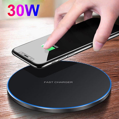 Dragon W9 30W Ultra Thin Wireless Charging Pad