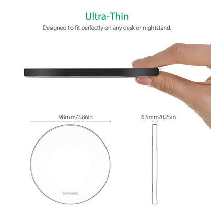 Dragon W9 30W Ultra Thin Wireless Charging Pad