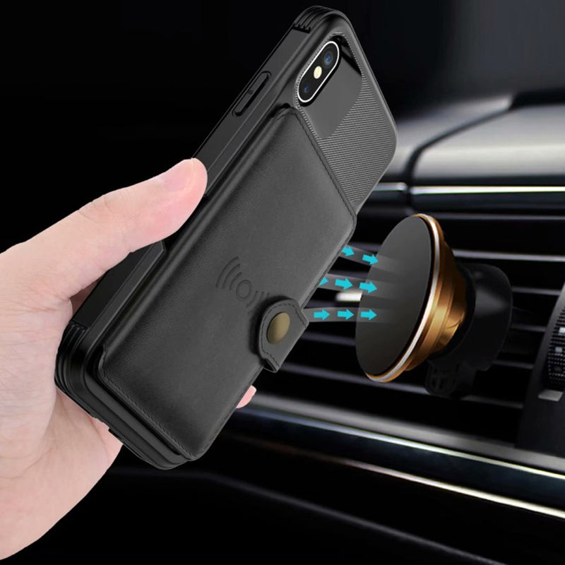 PowerCase Luxe — Magnetic Wallet for iPhone